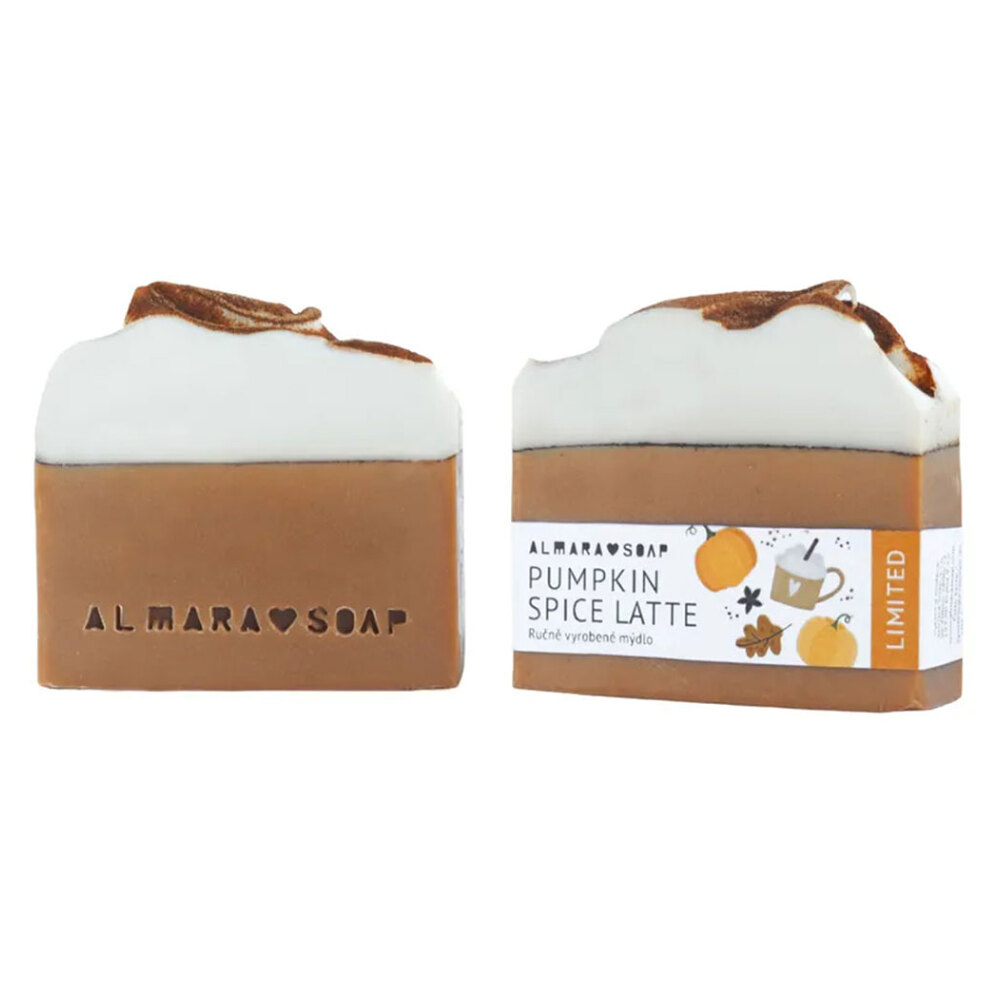 E-shop ALMARA SOAP Pumpkin Spice Latte Tuhé mýdlo 100 ± 5 g