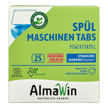 ALMAWIN Tablety do myčky 25 ks (Ekologické přípravky na nádobí) - Čistící
