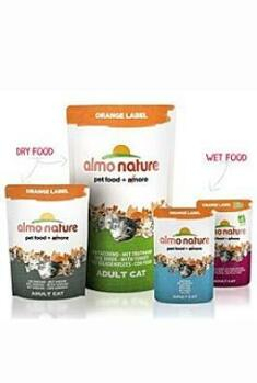Almo Cat Natura kočka Dry Orange Label hovězí  105g ()