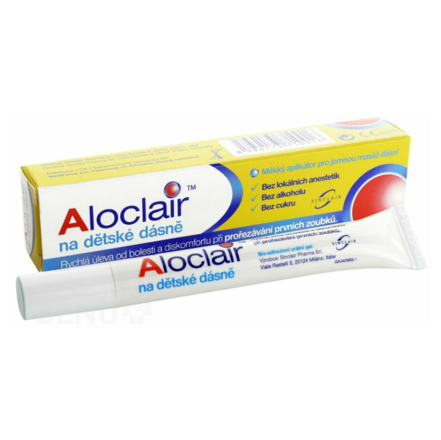 Levně ALOCLAIR gel na dětské dásně 10 ml