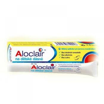 ALOCLAIR® gel na dětské dásně 10 g poškozený obal