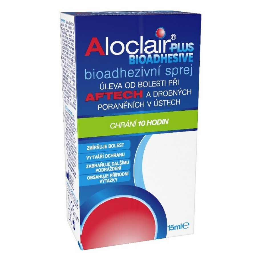 Levně ALOCLAIR Plus bioadhesive sprej 15 ml