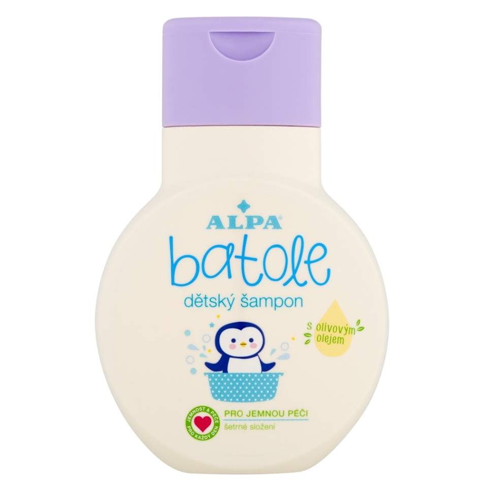 Levně ALPA Batole dětský šampon s olivovým olejem 200 ml