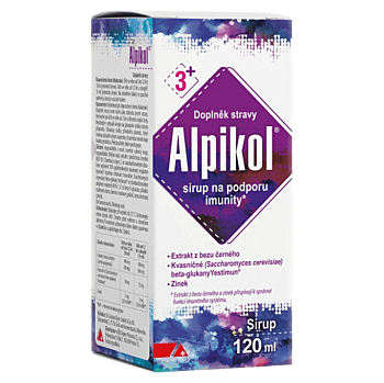 ALPIKOL sirup na podporu imunity 120 ml (Přírodní betaglukany) - Vícesložkové