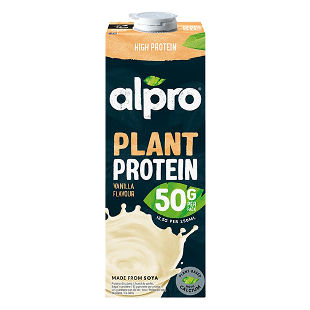 Alpro High Protein Sójový nápoj s vanilkovou příchutí 1 l koupíte na Lekarna.cz