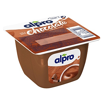 ALPRO Sójový dezert s čokoládovou příchutí 125 g (Bezlepkové pudinky)