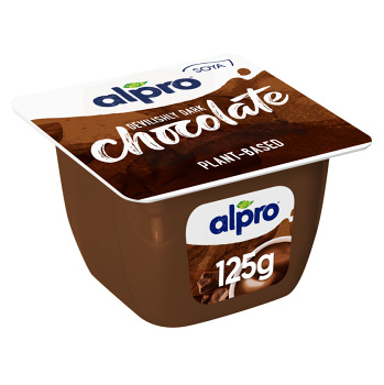 ALPRO Sójový dezert s příchutí hořké čokolády 125 g
