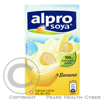 ALPRO Sójový nápoj banán 250ml (Potraviny a hubnutí)