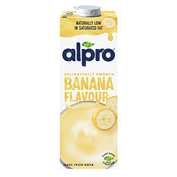 ALPRO Sójový nápoj s banánovou příchutí 1000 ml (Sójové nápoje)
