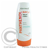 ALTERMED Panthenol Forte 5% tělové a pleťové mléko 200ml