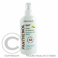 ALTERMED Panthenol Sun OF12+Q10 mléko opal.-spray