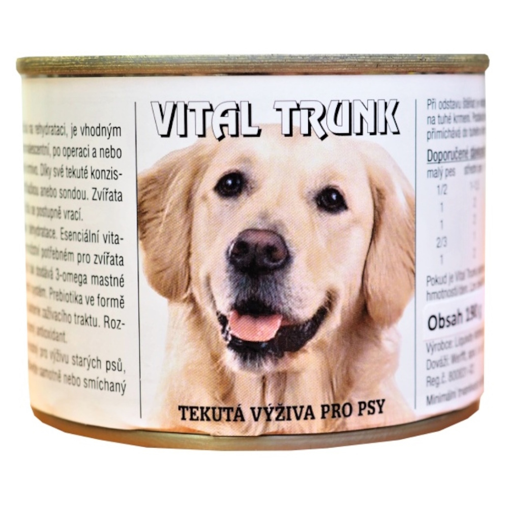 E-shop ALVERTA & WERFFT Vital Trunk tekutá náhrada stravy pro psy 1 ks, Hmotnost balení: 190 g