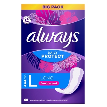 ALWAYS Intimky Daily Protect Long 48 kusů