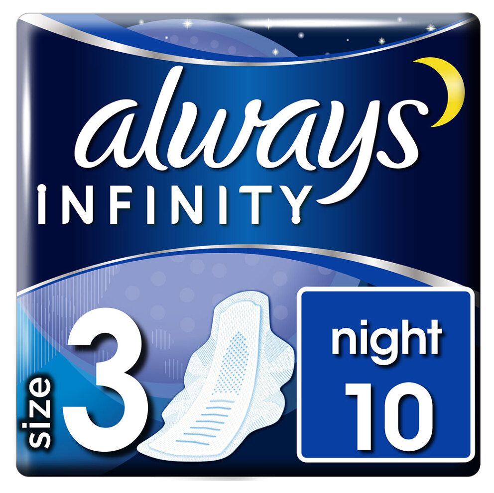 E-shop ALWAYS Night Hygienické vložky s křidélky 10 ks