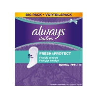 ALWAYS Fresh&Protect Normal Intimní vložky 60 ks