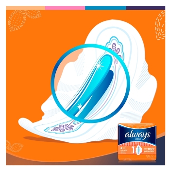 ALWAYS  Ultra Normal Plus Duo vel.1 Hygienické vložky s křidélky 20 ks