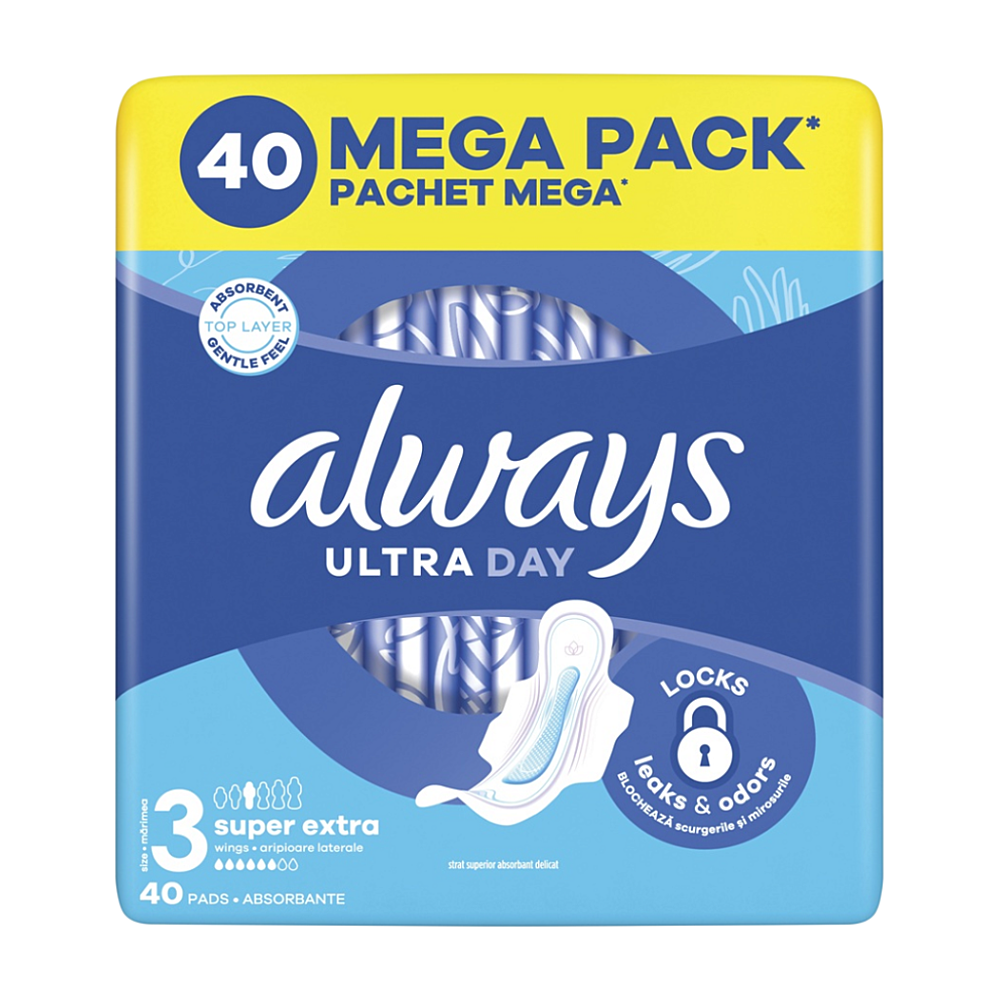 Always Ultra Day hygienické vložky 40 ks