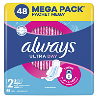 ALWAYS Ultra Day Hygienické vložky Super 48 kusů