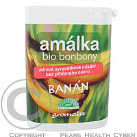 Amálka BIO syrovátkové bonbóny banán 21g