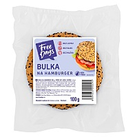 FREE DAYS Bezlepková hamburger bulka sezam 1 kus