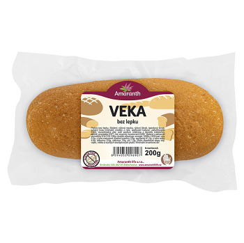 AMARANTH Bezlepková veka 200 g (Čerstvé bezlepkové pečivo)