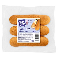 FREE DAYS Bezlepkové bagetky 3 kusy