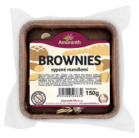 AMARANTH Bezlepkové brownies sypaný mandlemi 150 g