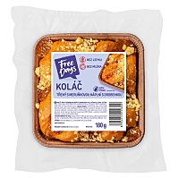 FREE DAYS Bezlepkový koláč třený s meruňkovou náplní a drobenkou 180 g