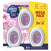 AMBI PUR Bathroom Osvěžovač vzduchu Flower & Spring 3 x 8 ml