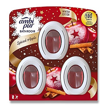 AMBI PUR Merlion Spiced Apple 3x 8 ml (Gelové osvěžovače vzduchu)