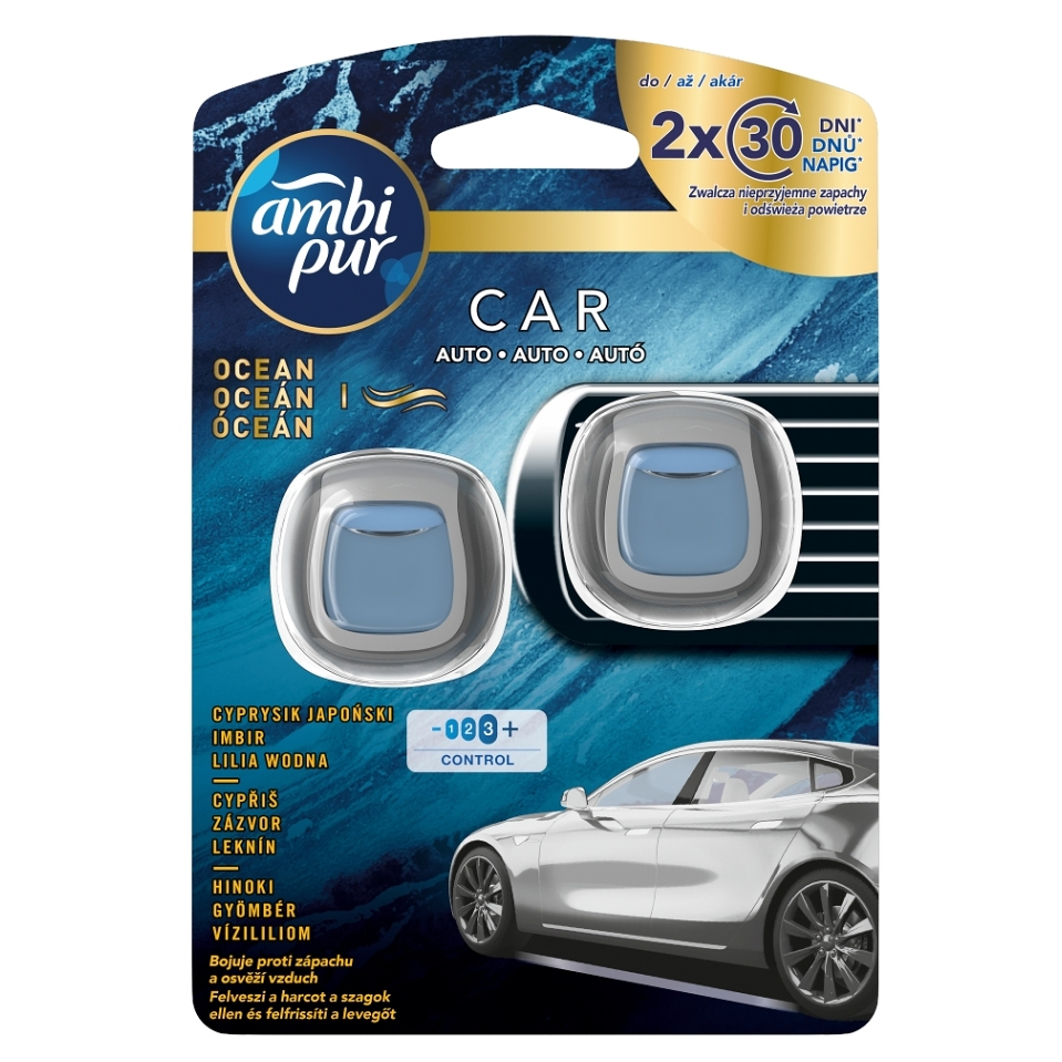 E-shop AMBI PUR Car Osvěžovač vzduchu do auta Ocean 2 x 2 ml