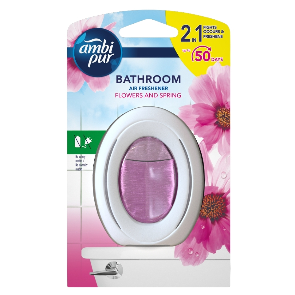Levně AMBI PUR Bathroom Osvěžovač vzduchu Flower & Spring 7,5 ml