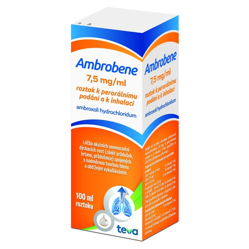 Levně AMBROBENE 7,5 mg/ml Roztok 100 ml