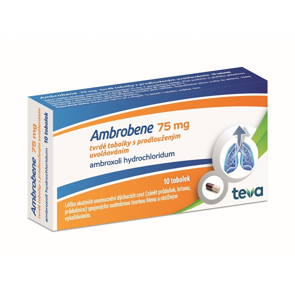 Levně AMBROBENE 75 mg tobolky s prodlouženým uvolňováním 10 kusů