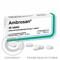 AMBROSAN  30X30MG Tablety