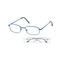 KEEN Čtecí brýle + 2.00 modré v etui, Počet dioptrií: +2,00