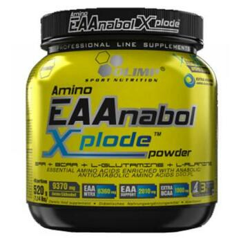Amino EAAnabol Xplode, esenciální aminokyseliny,  Olimp, 520 g - Ananas