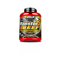 AMIX Anabolic monster BEEF 90% protein jahoda a banán 2200 g