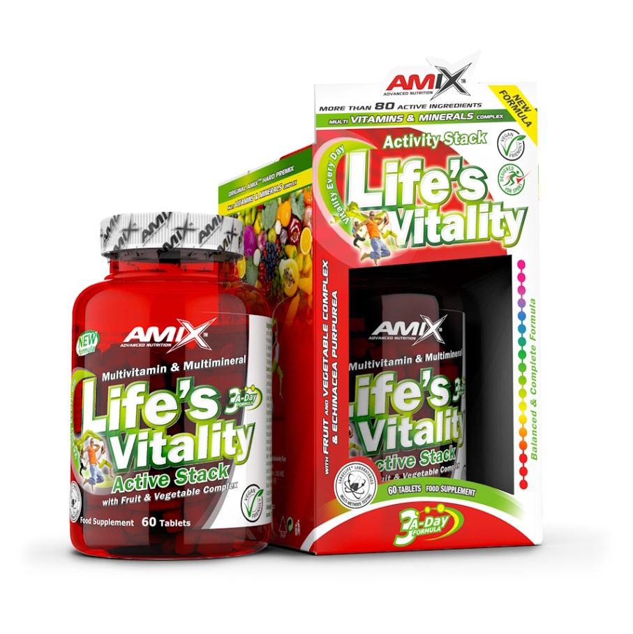 E-shop AMIX Life's vitality active stack 60 tablet