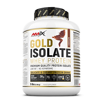 AMIX Nutrition gold whey protein isolate čokoláda 2280 g (Syrovátkové proteiny)