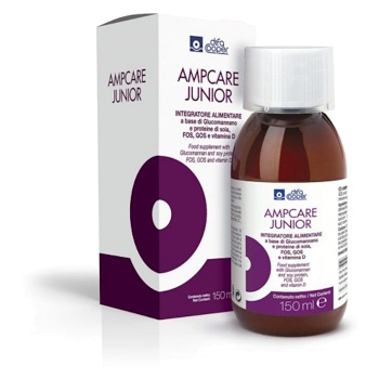 AMPCARE Junior sirup 150 ml (Dýchání, dýchací cesty) - Vícesložkové