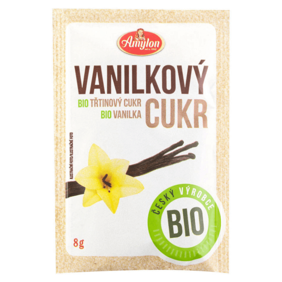 Levně AMYLON Cukr vanilkový BIO 8 g