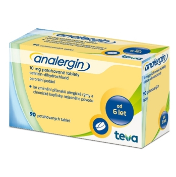 ANALERGIN 10 mg 90 potahovaných tablet
