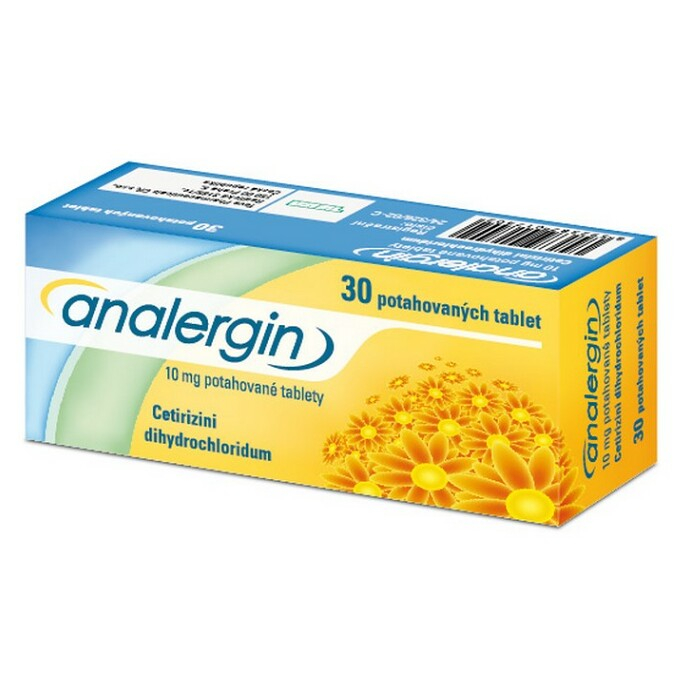 E-shop ANALERGIN 10 mg 30 potahovaných tablet