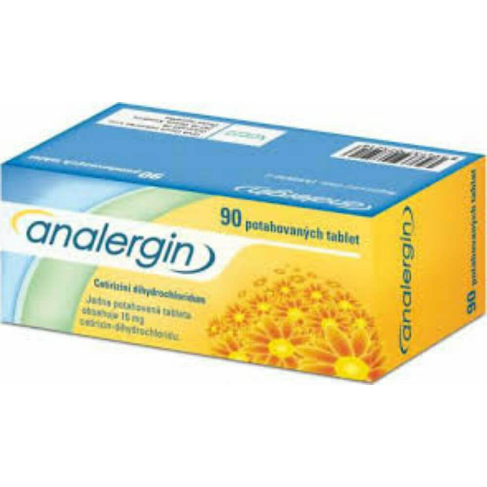 E-shop ANALERGIN 10 mg 90 potahovaných tablet