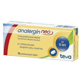ANALERGIN Neo 5mg 10 tablet, expirace 31.05.2024