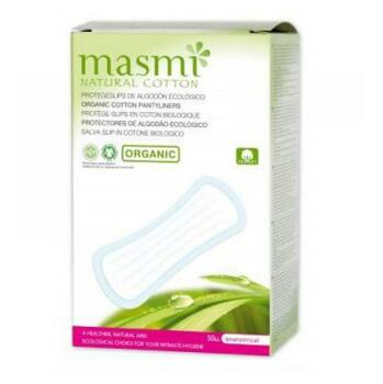MASMI Anatomické slipové vložky z organické bavlny, 30 ks
