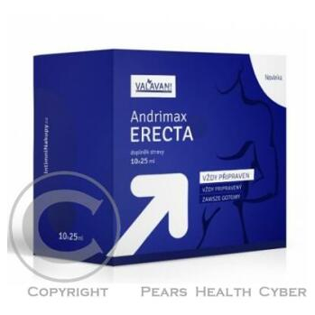 Andrimax ERECTA 10 x 25 ml (Akce) - Přírodní, Bylinné