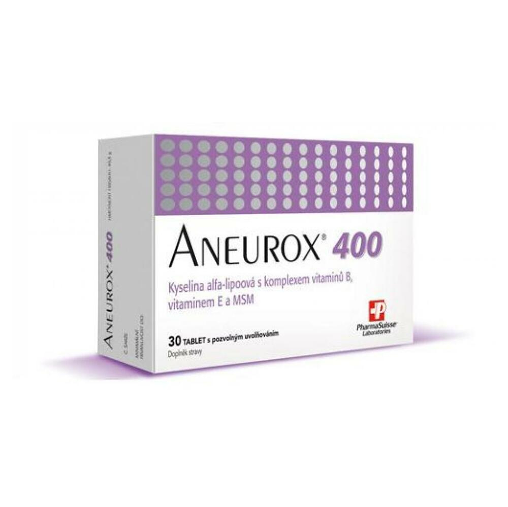 Levně PHARMASUISSE Aneurox 400 30 tablet