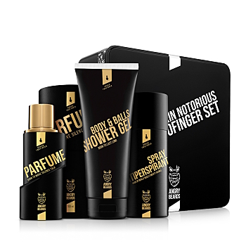 ANGRY BEARDS Notorius Urban Twofinger Dárkové balení pro muže (Kosmetické balíčky)